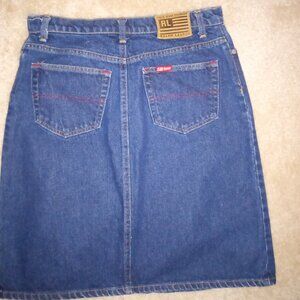 Ralph Lauren Y2K Denim Skirt Size 6 in Very Good Condition